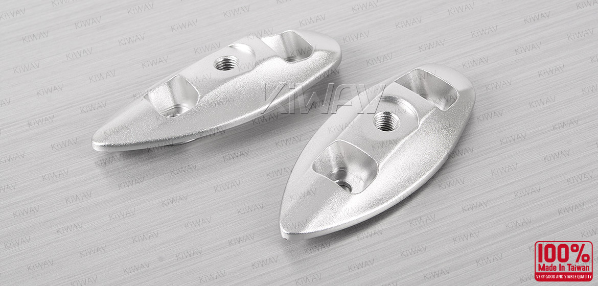 KiWAV 10mm mirror adapters for Yamaha T-MAX 500 2001-2011