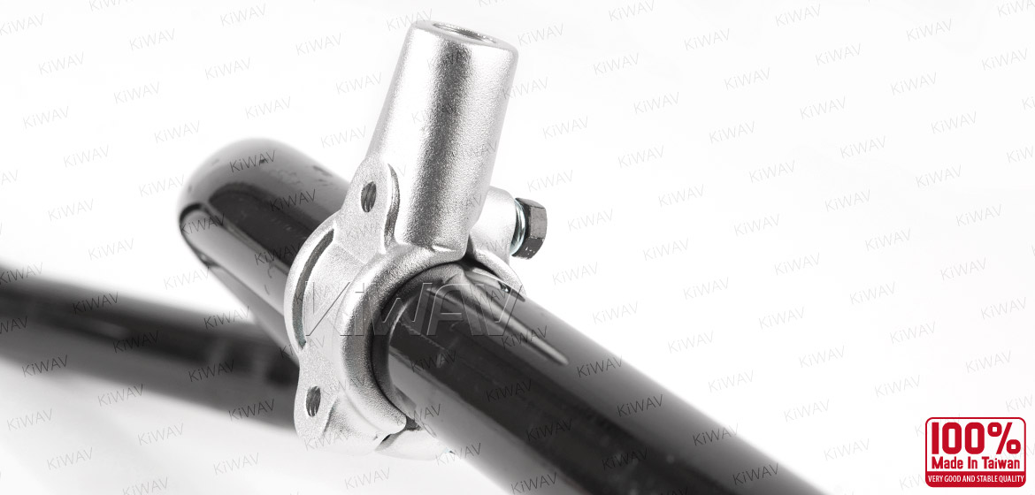 KiWAV 10mm mirror adapters for 7/8 inch handlebar
