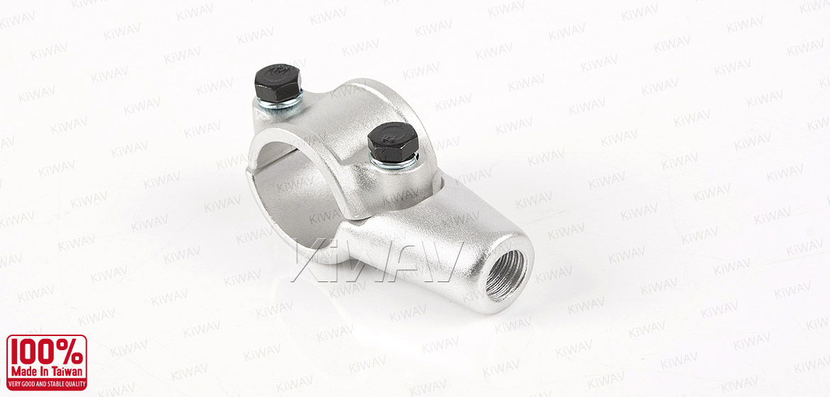 KiWAV 10mm mirror adapters for 7/8 inch handlebar