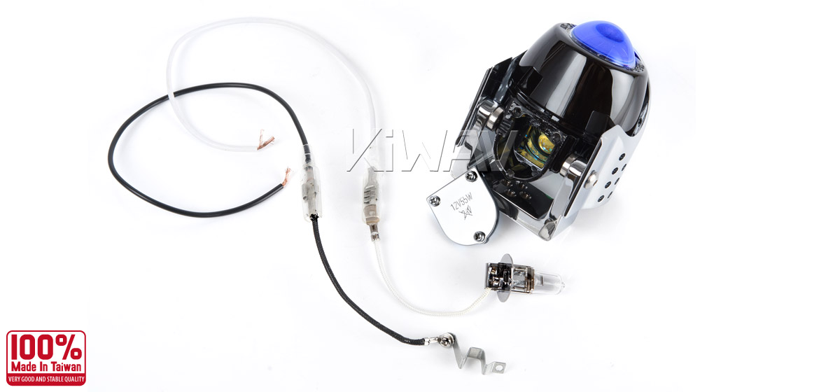 Magazi Round fisheye chrome fog auxiliary light