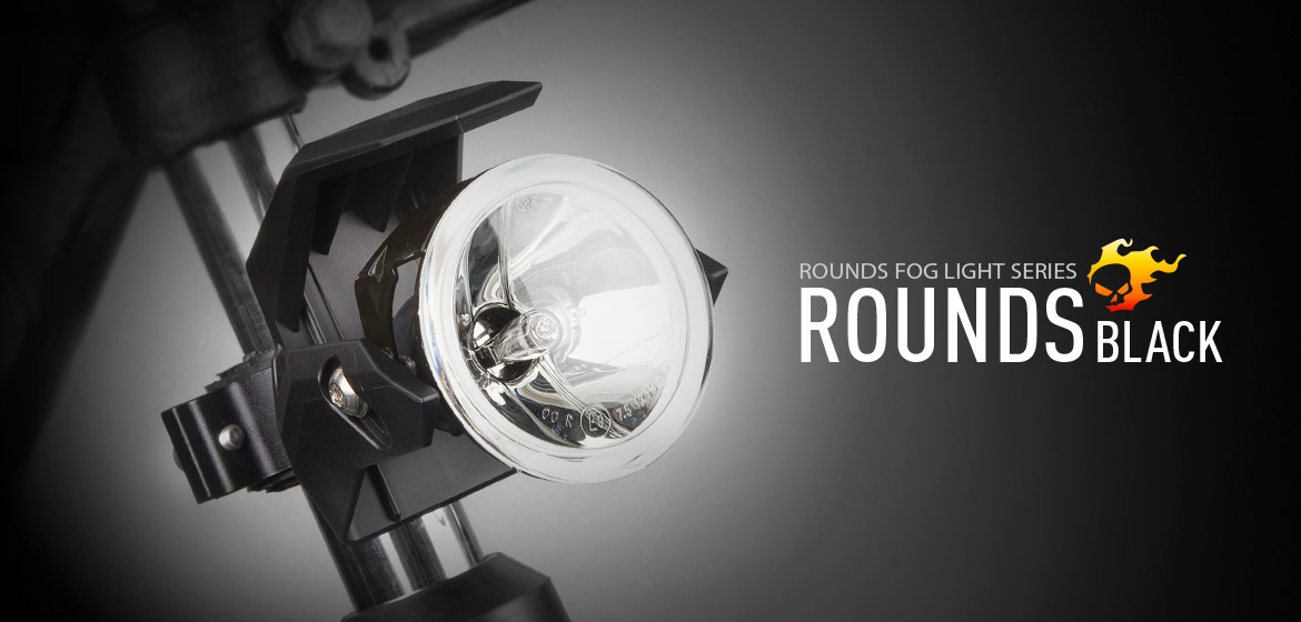 Magazi NS-41 round fog auxiliary light black