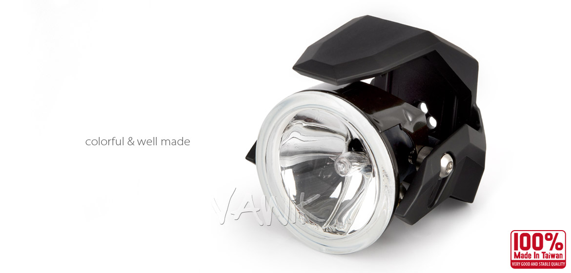 Magazi NS-41 round fog auxiliary light black
