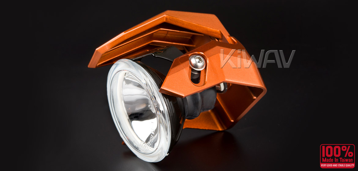 Magazi NS-41 round fog auxiliary light orange
