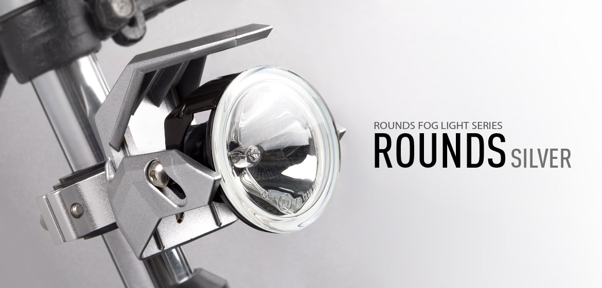 Magazi NS-41 round fog auxiliary light silver