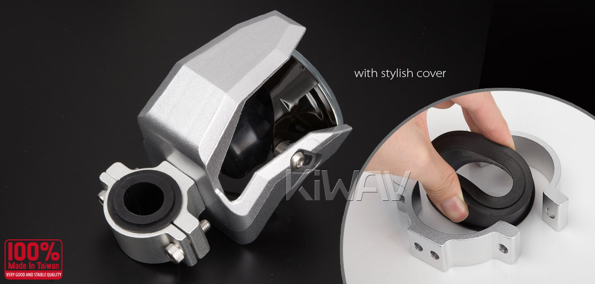 Magazi NS-41 round fog auxiliary light silver