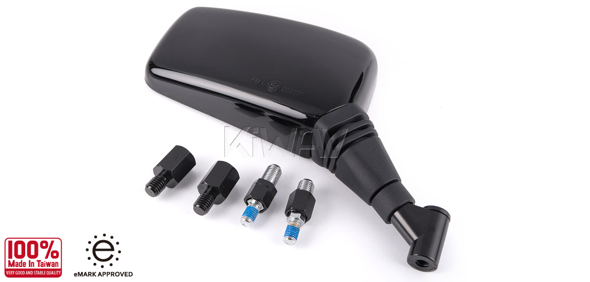 Magazi Brick black mirror RH for BMW