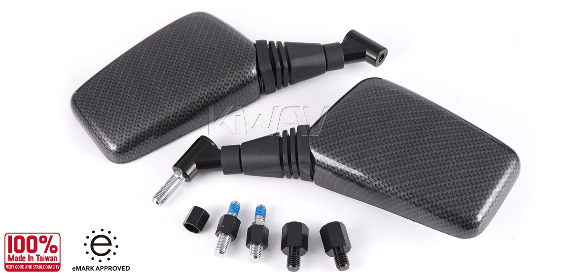 Magazi Brick carbon mirrors a pair for BMW