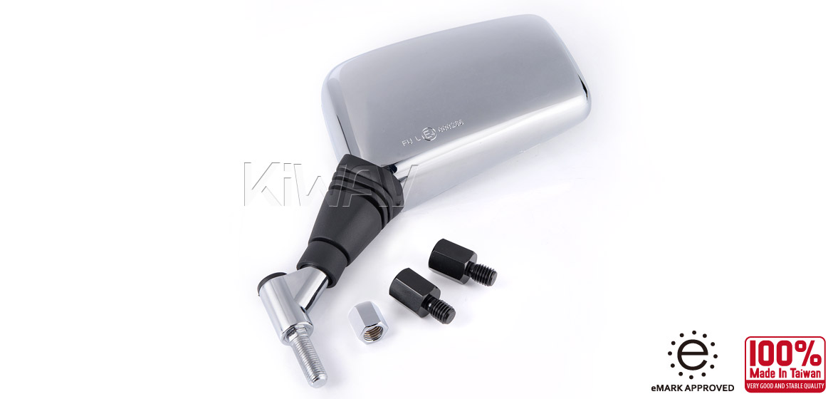 Magazi Brick chrome mirror LH for BMW