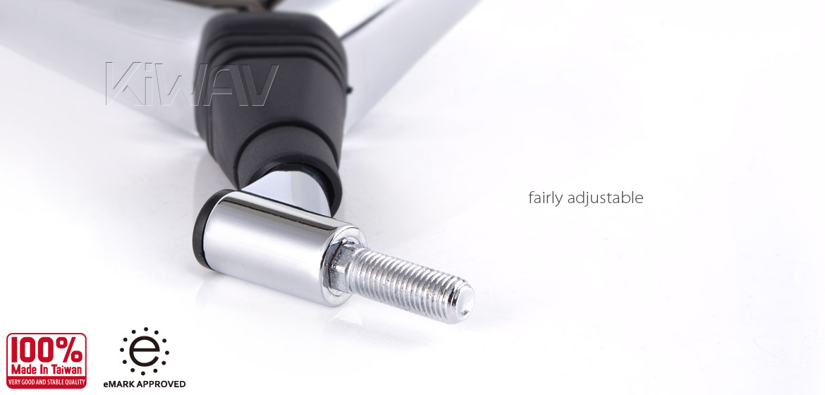 Magazi Brick chrome 10mm mirror LH for motorcycle golf cart