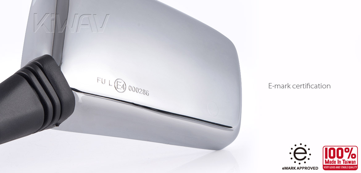 Magazi Brick chrome 10mm mirror LH for motorcycle golf cart