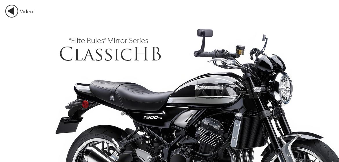 7/8" Handlebar End Rearview Mirrors Pair Black For Kawasaki Z1000 Z900 2006-2009