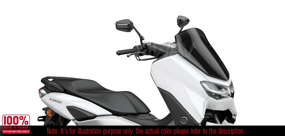 Motorcycle mirrors Emperor black 8mm for scooters