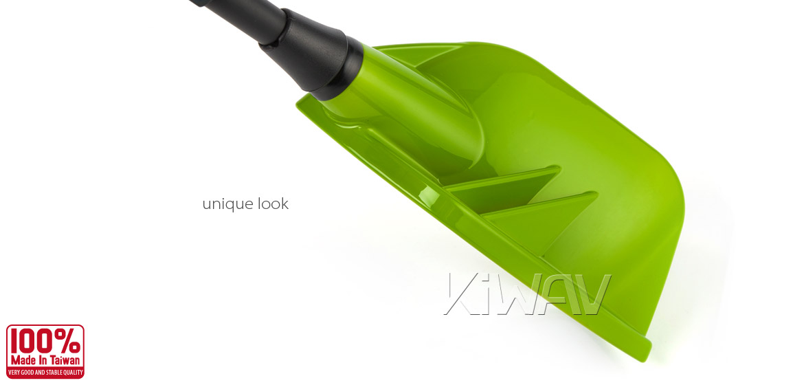 KiWAV Fin green fairing mount rearview mirrors for sportsbike motorcycle Magazi