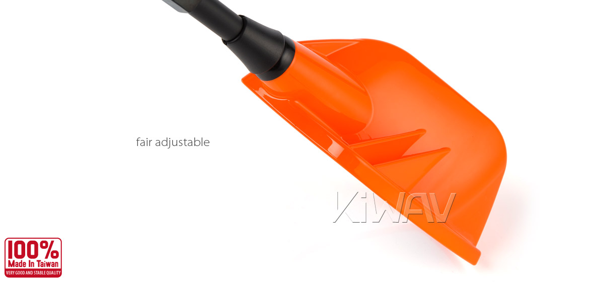 KiWAV Fin orange fairing mount rearview mirrors for sportsbike motorcycle Magazi