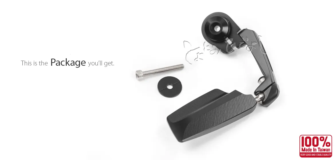Toyotomi motorcycle bar end mirrors Leap left hand compatible for Royal Enfield Interceptor 650