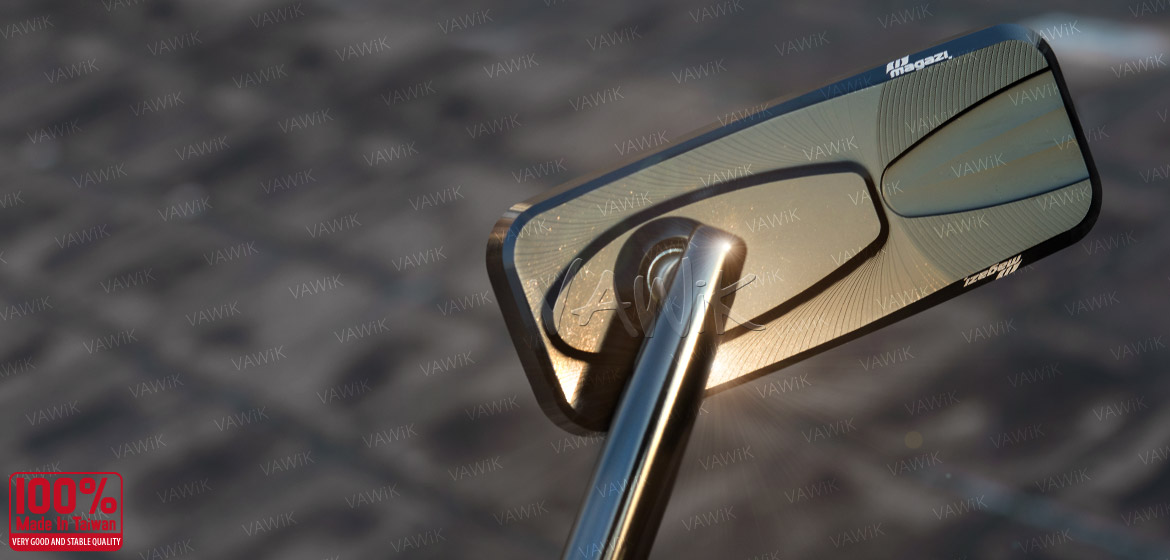 neeekページ VAWiK Black mirrors CNC Modern chrome base adjustable