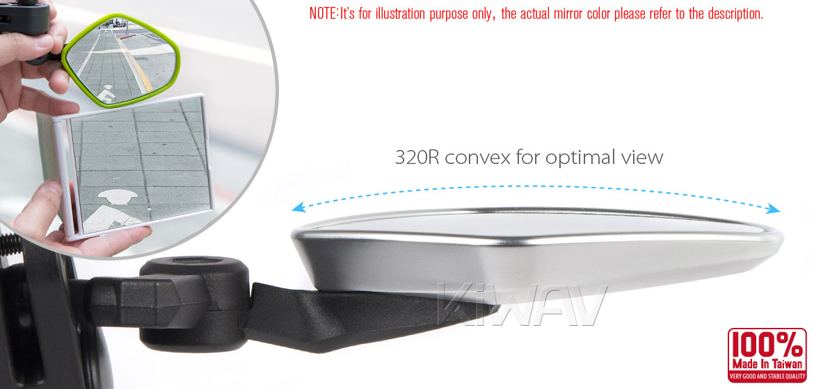 KiWAV Petal Mirrors for bicycle