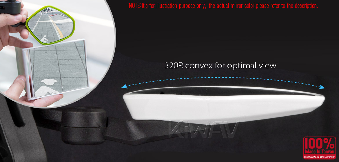 KiWAV Petal Mirrors for bicycle