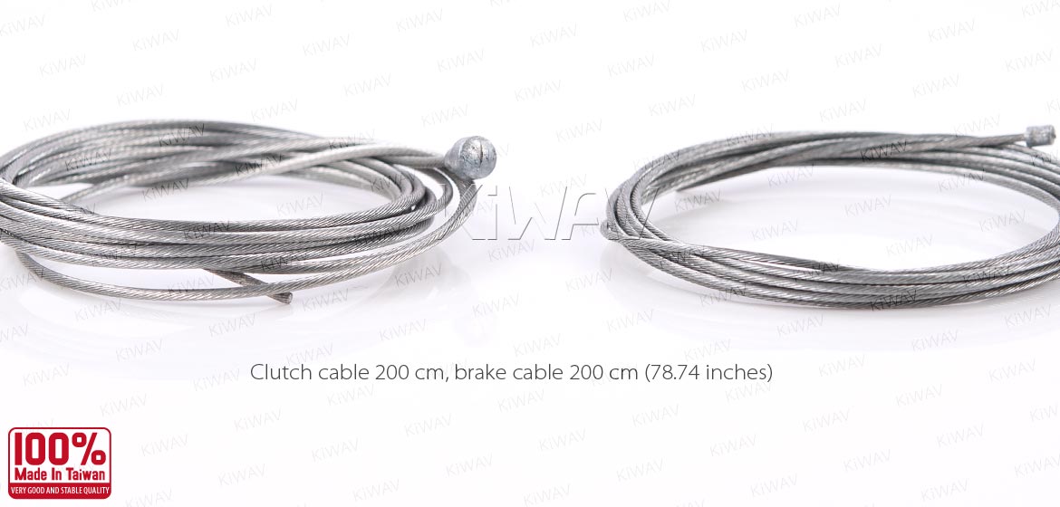KiWAV universal throttle clutch brake parking brake cable end repair travel emergency repair kit