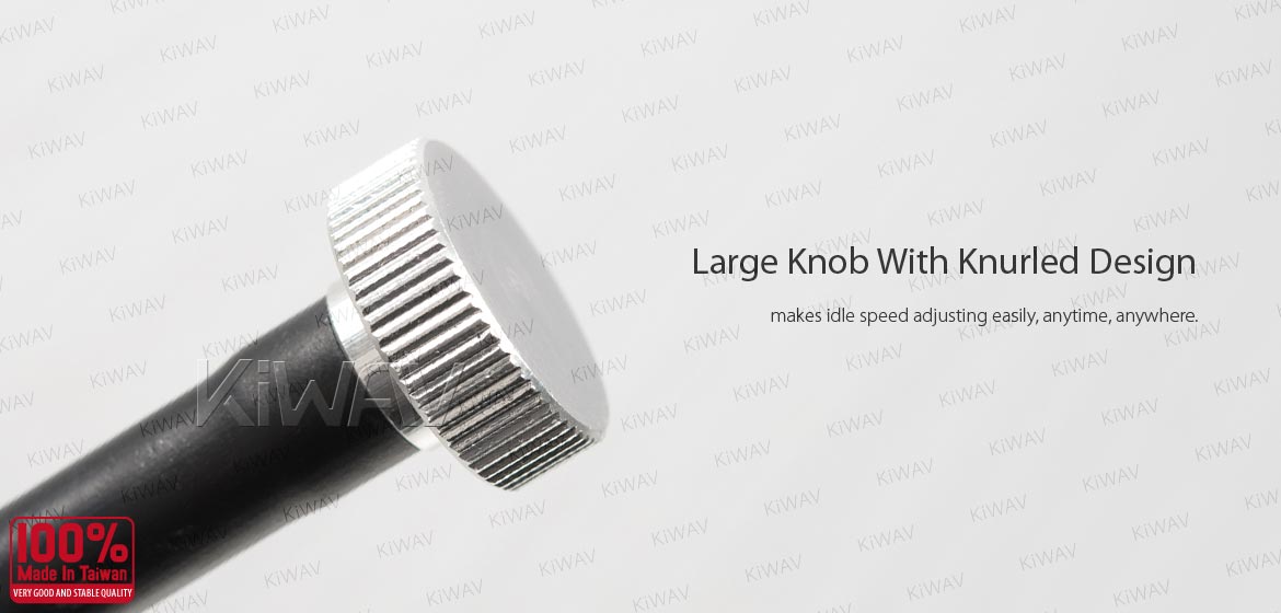 KiWAV idle adjustment screw for Harley Davidson motorcycles