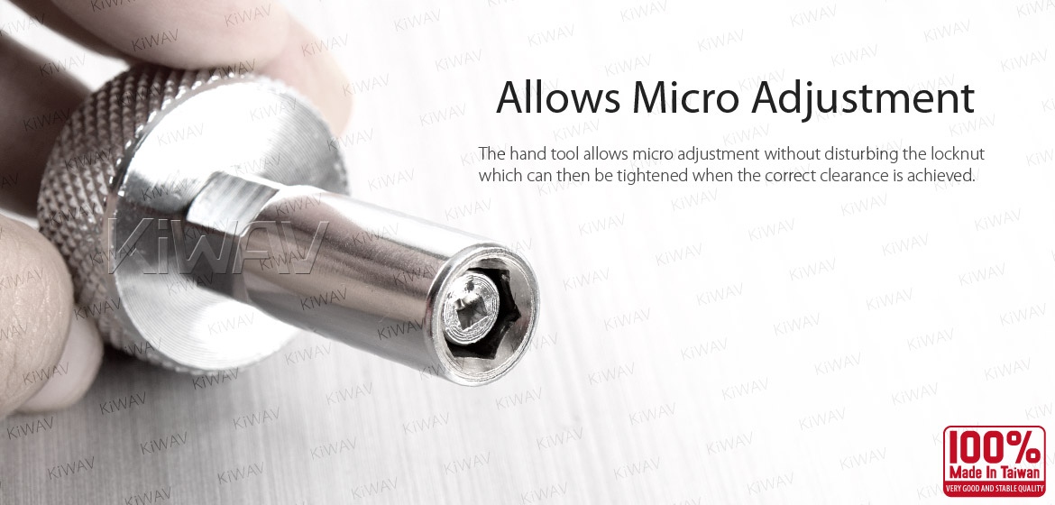 KiWAV tappet adjustment tool set
