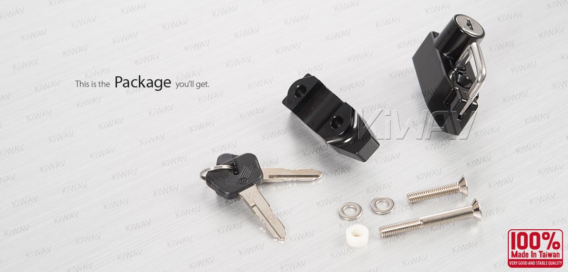 Motorcycle Helmet Lock 3-Digit Combination Padlock Anti-Theft Helmet Lock Tamper-proof For