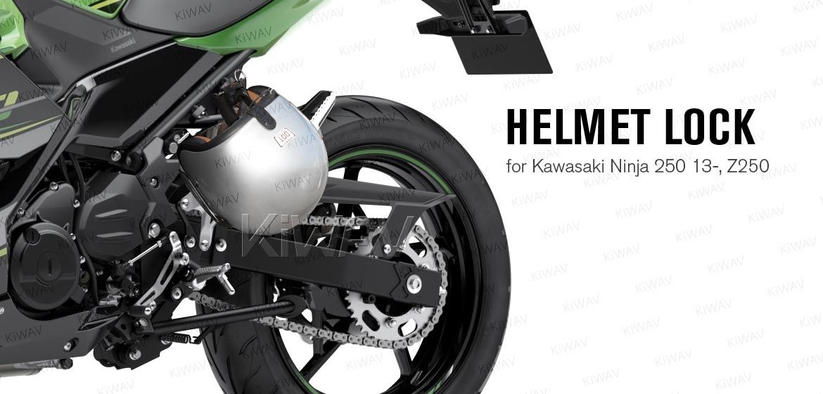 工具とアクセサリー: ヘルメットロック 黒 カワサキ Ninja 250 13以降 工具とアクセサリー: ヘルメットロック 黒 カワサキ Ninja 250 13以降