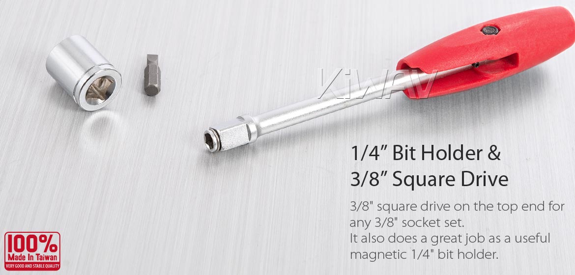 All Products: 3/8 inch square drive with magnetic 1/4 hex