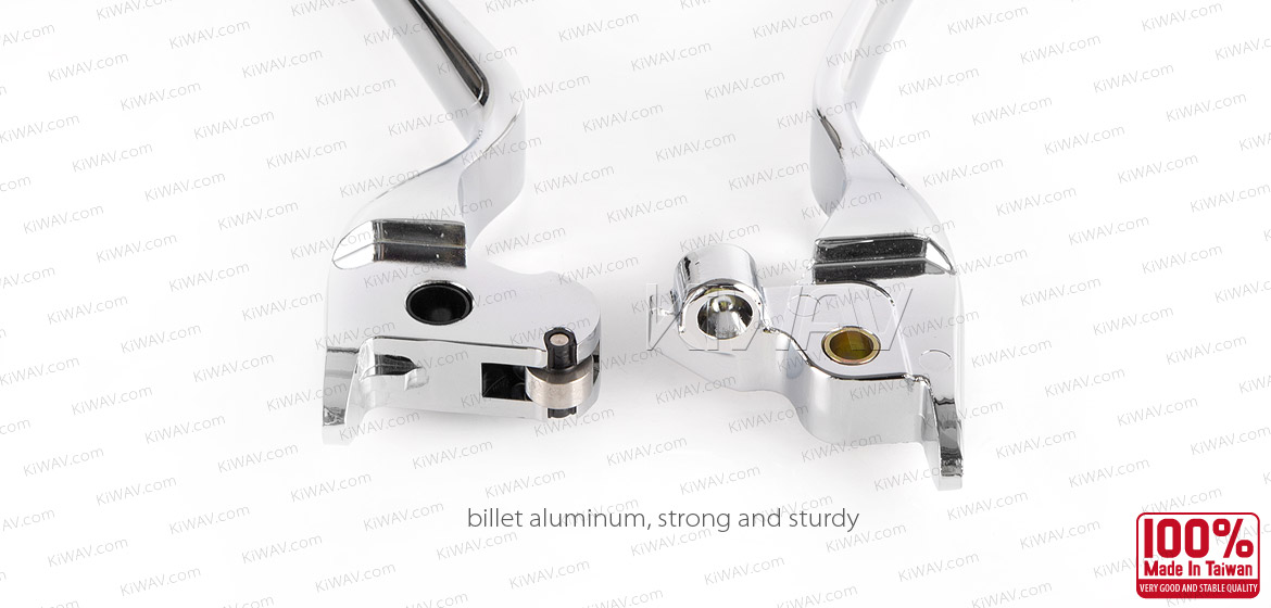 KiWAV brake clutch lever chrome harley davidson 2015~2014 touring CVO