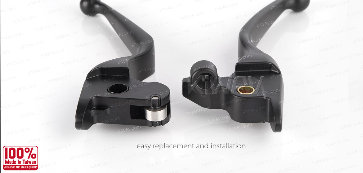 KiWAV brake clutch lever black harley davidson 2015~2014 touring CVO