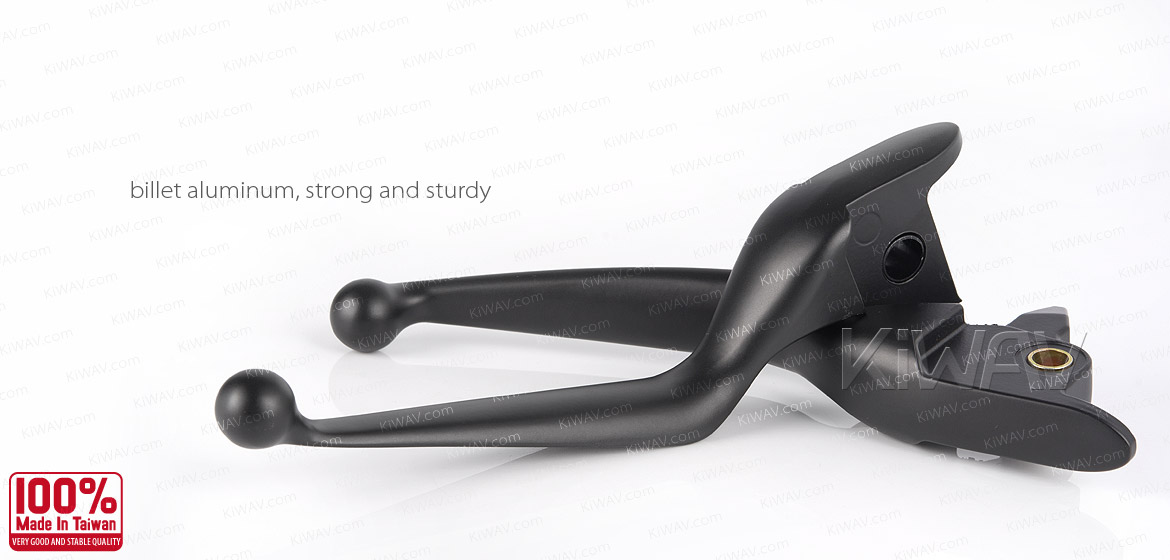 KiWAV brake clutch lever black harley davidson 2015~2014 touring CVO