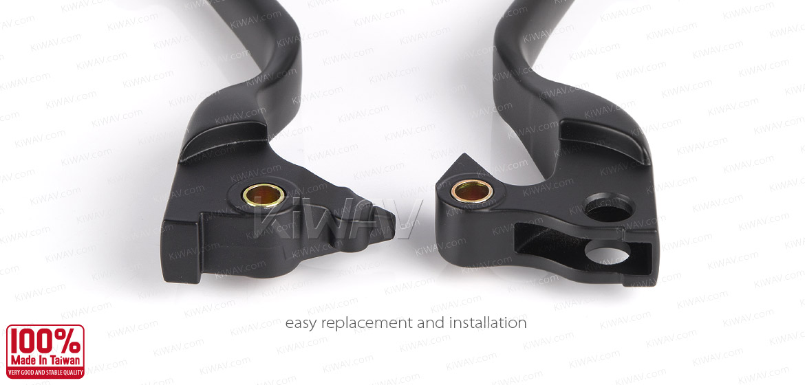 KiWAV brake clutch lever black harley davidson 2015~2014 sportster