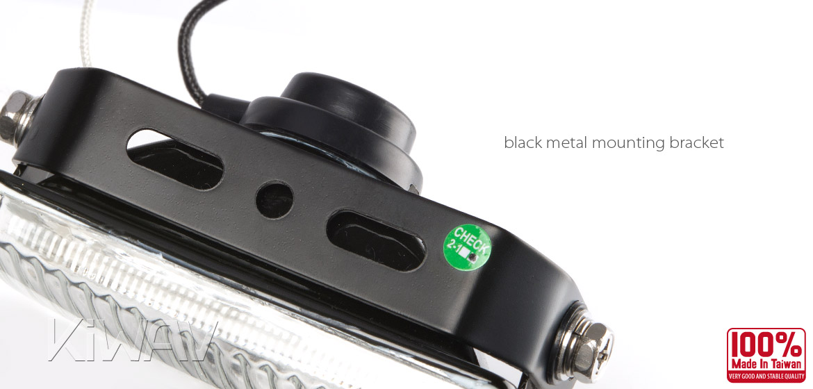 KiWAV Rectangular driving lamp NS-156 automotive auxiliary lighting with H3 bulb