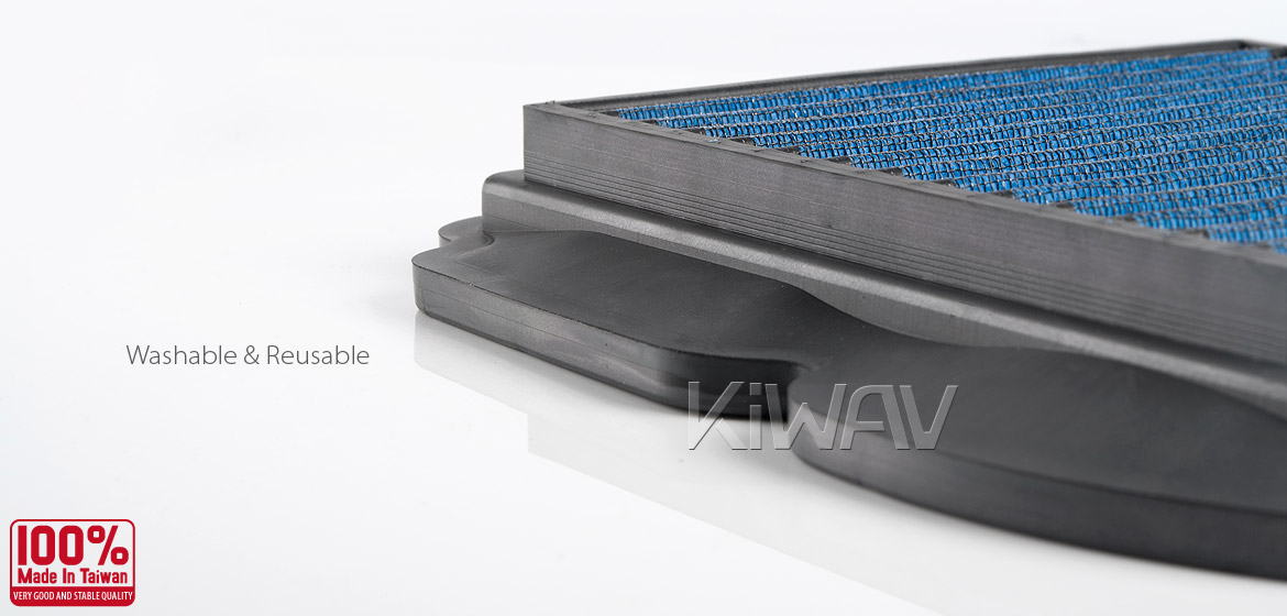 KiWAV Magazi Air Filter for Suzuki SV1000 03-04, SV1000S 03-07, SV650S 03-09, SV650 03-09