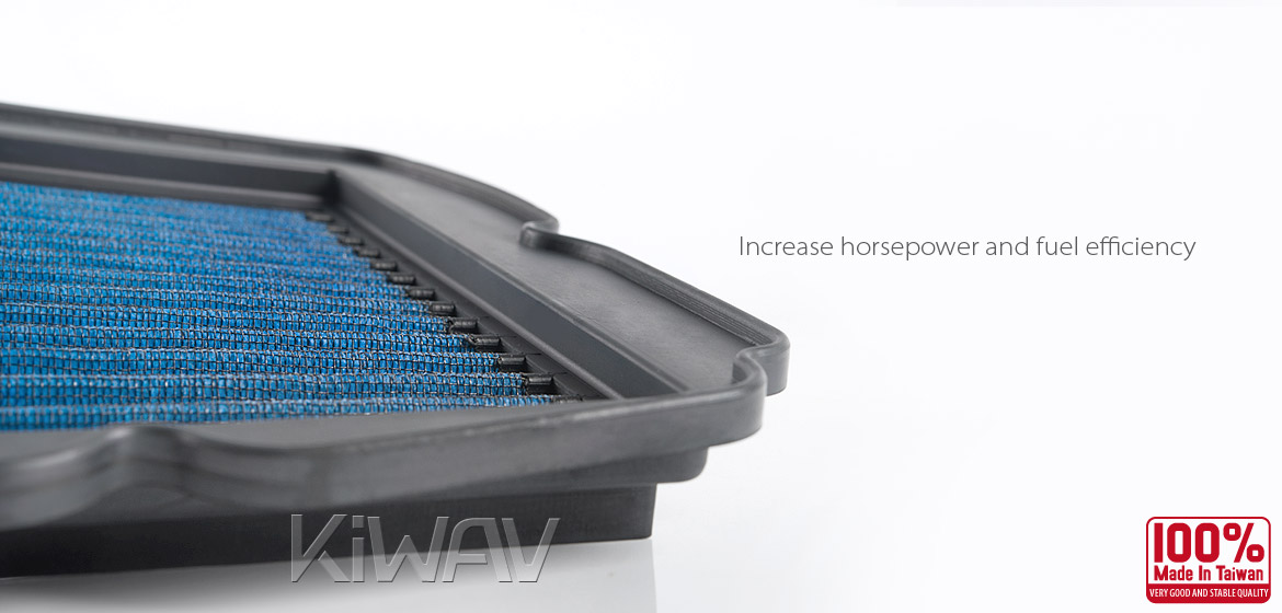KiWAV Magazi Air Filter for Suzuki SV1000 03-04, SV1000S 03-07, SV650S 03-09, SV650 03-09