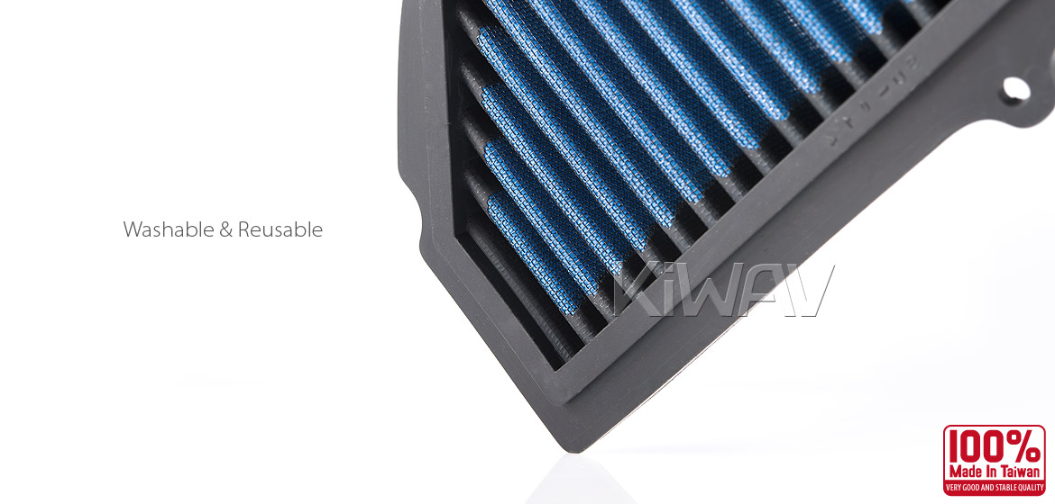 KiWAV Magazi Air Filter for Suzuki GSXR1000 09-13