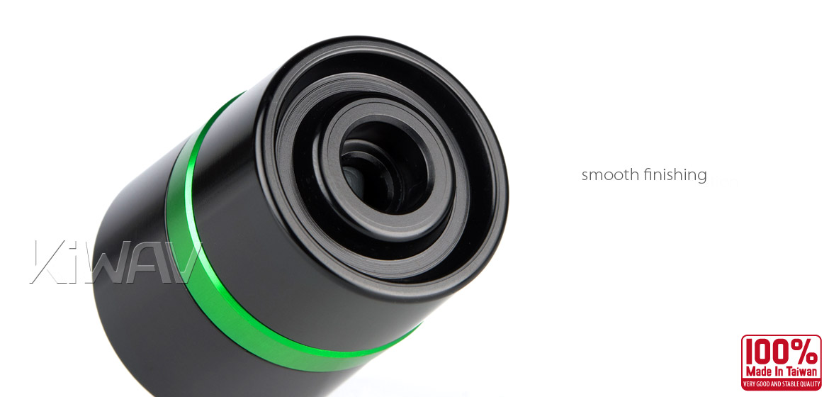Magazi motorcycle green CNC aluminum bar ends rubber mount two-tone color style universal-05