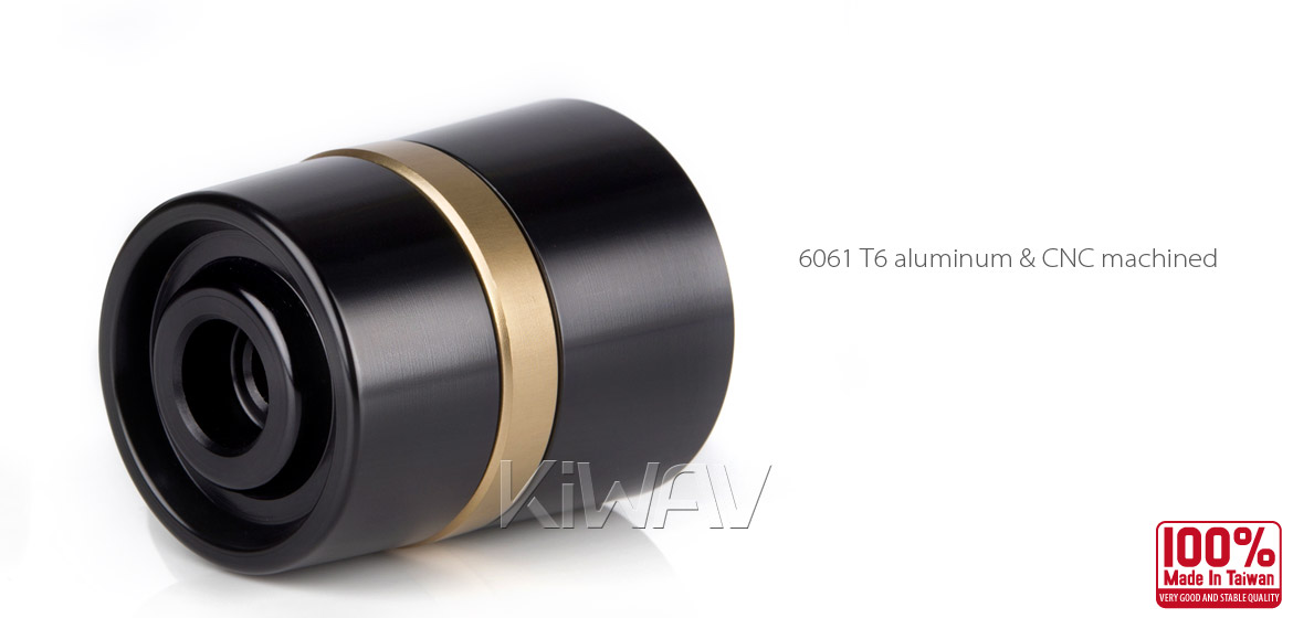 Magazi motorcycle titanium gold CNC aluminum bar ends rubber mount two-tone color style universal-02