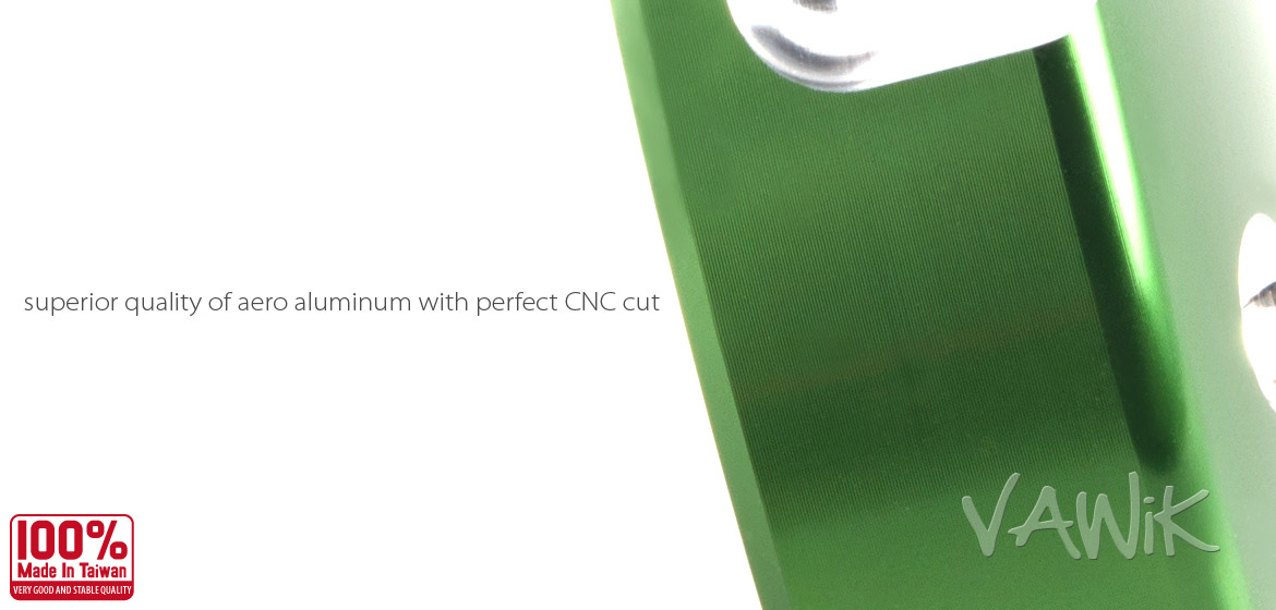 VAWiK Vespa CNC Anodizing Aluminum Alloy 6061 Oil Cap green