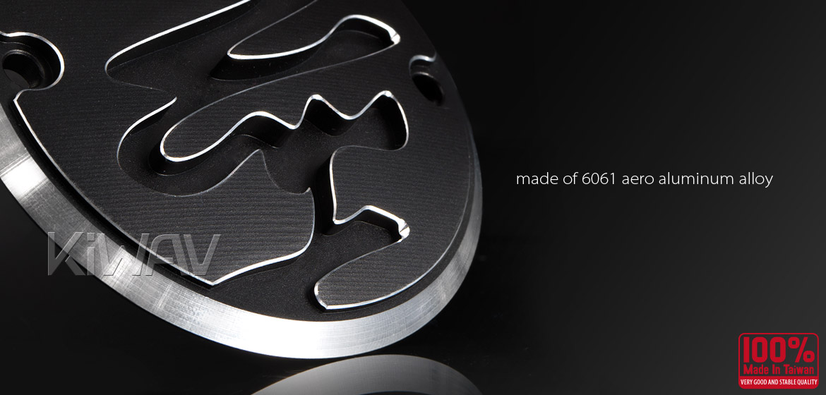 VAWiK CNC Calligraphy contrast cut 2 hole point cover for Harley XL 04-13