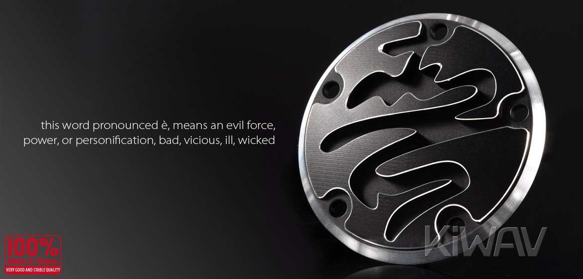 VAWiK CNC Calligraphy contrast cut 5 hole point cover for Harley 1999-13 TWIN CAM