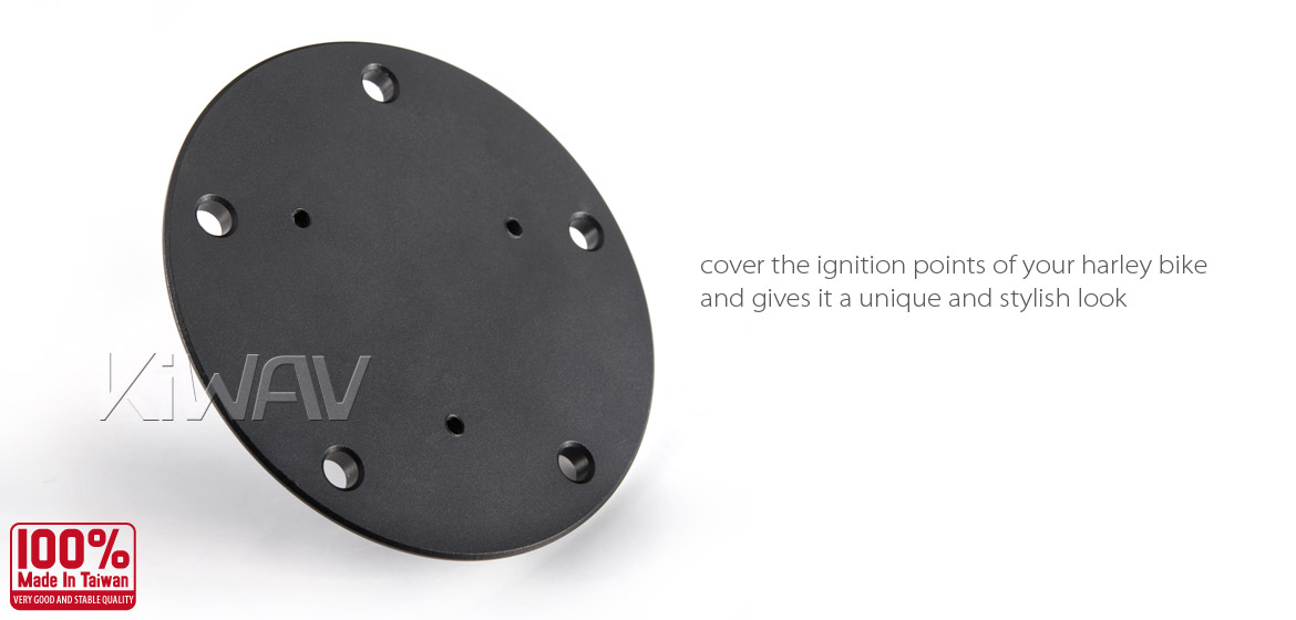 VAWiK CNC Calligraphy contrast cut 5 hole point cover for Harley 1999-13 TWIN CAM