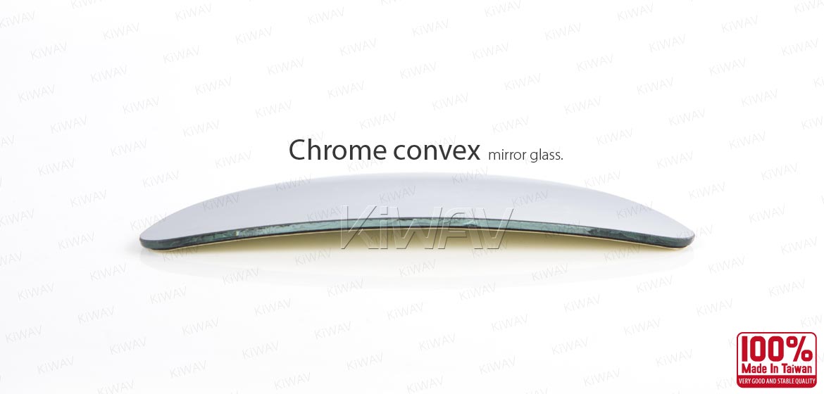 KiWAV aftermarket OEM replacement side mirror glass bottom part RH compatible with Ford Transit 2000-2006
