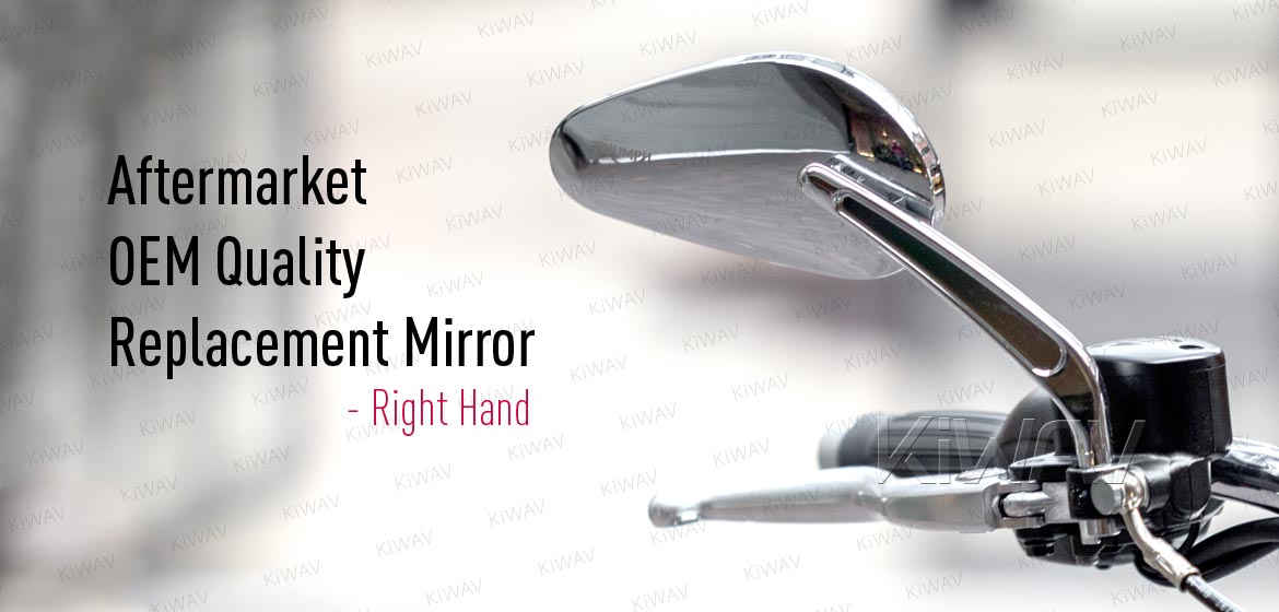 KiWAV OEM replacement mirrors FA260 for Triumph cruisers a pair