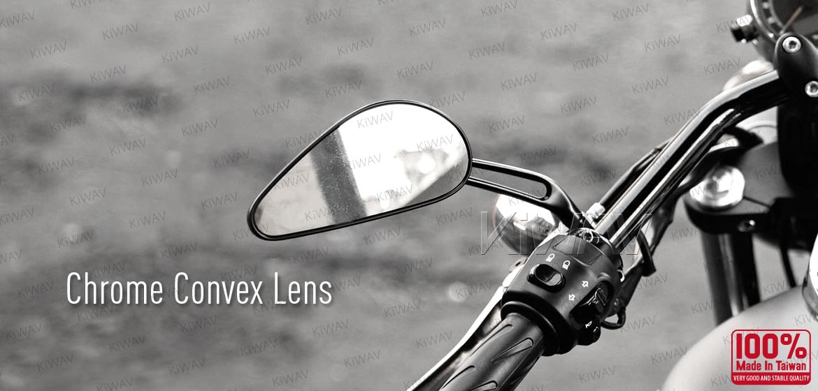KiWAV OEM replacement mirrors FA260B for Triumph cruisers a pair