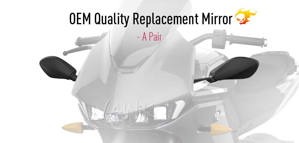 VAWiK OEM replacement mirror a pair compatible for Zero SR/S 2020~