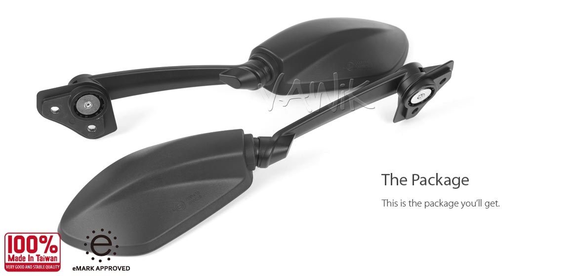 VAWiK OEM replacement mirror a pair compatible for Zero SR/S 2020~