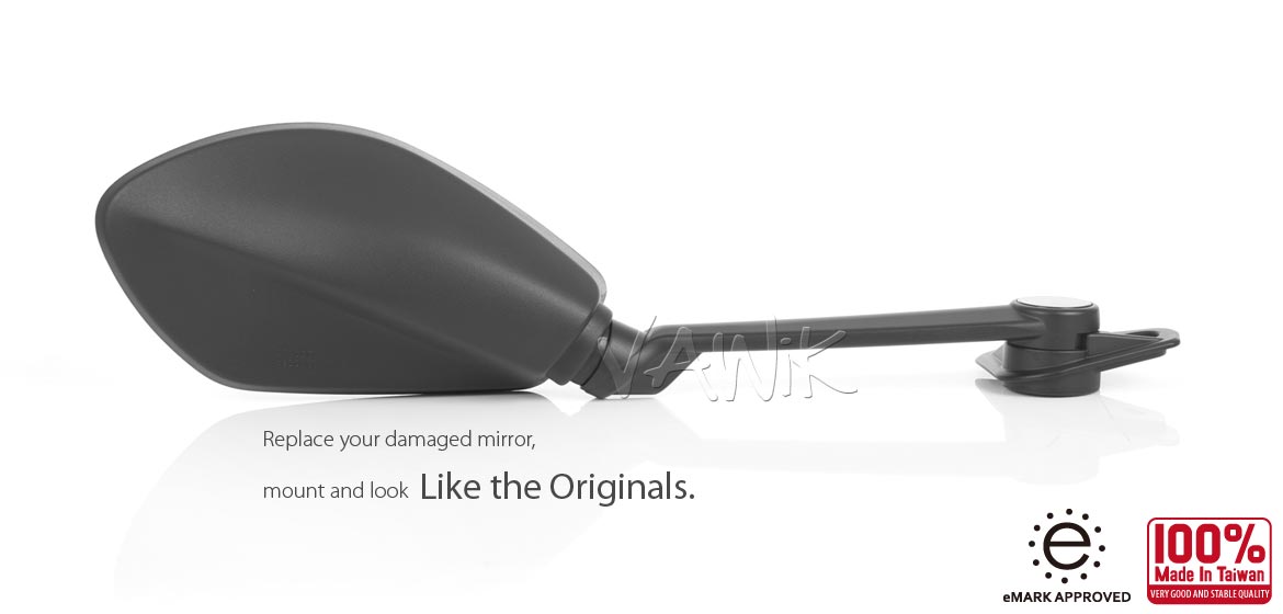 VAWiK OEM replacement mirror a pair compatible for Zero SR/S 2020~