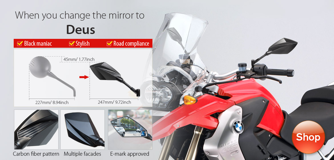When you change the mirror to Deus