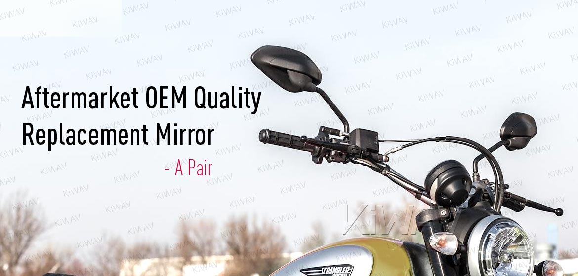OEM spec replace mirror PAIR STANDARD & REVERSE 10mm fits